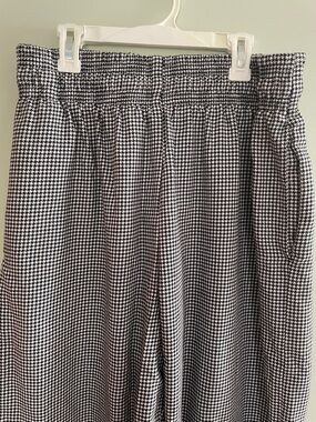 Unisex Houndstooth Chef Pants